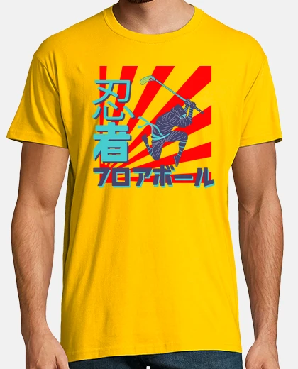 T-shirt ninja floorball