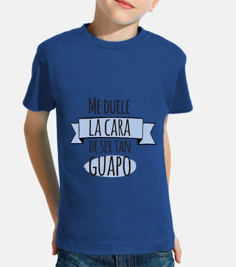 Ropa Niño, manga corta, azul royal