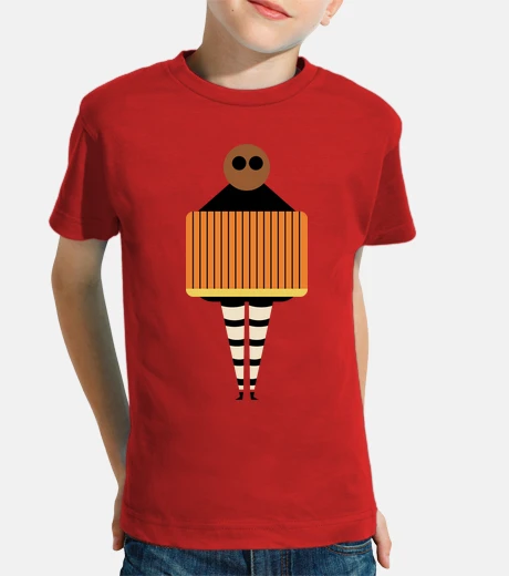 Ropa Niño, manga corta, naranja