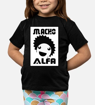 Playera de fashion niño negra