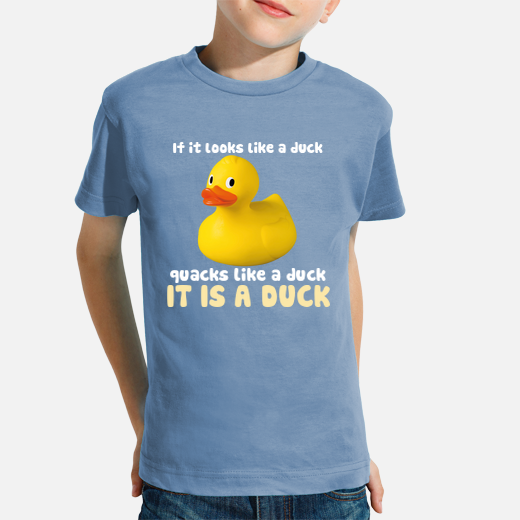 niño, like a duck