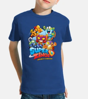 Niño, manga corta, azul royal