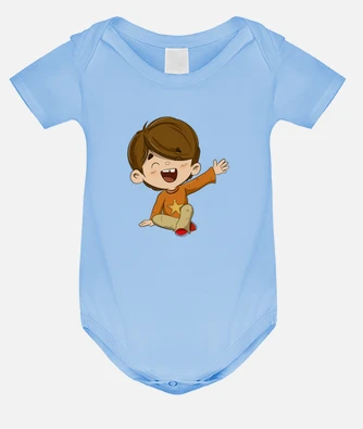 Body bebé niño saludando | laTostadora Body bebé niño saludando | laTostadora