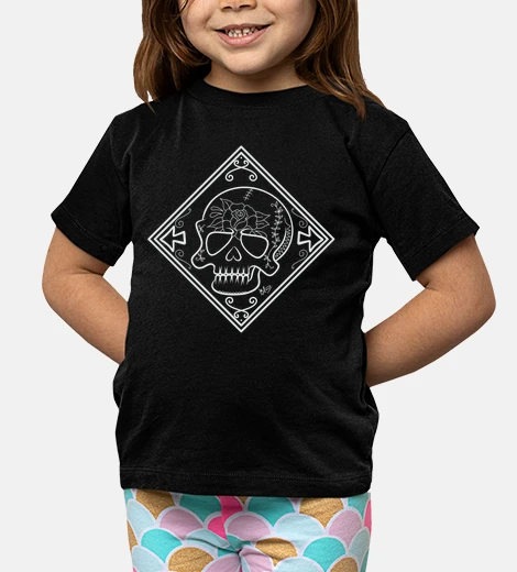 Ropa Ni&ntilde;o, manga corta, Cr&aacute;neo flor
