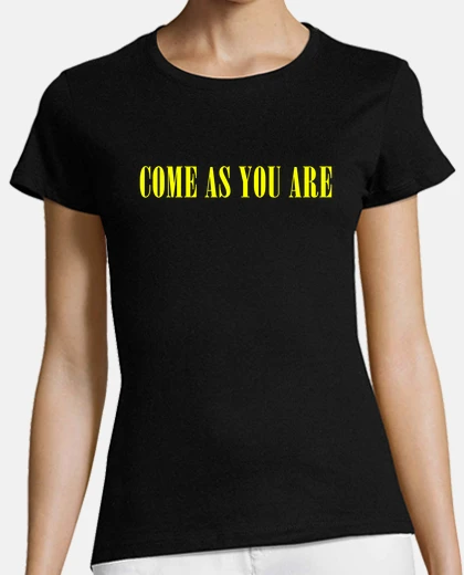 T-shirt nirv ana  venire come you are
