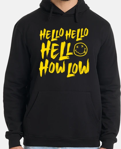 Sudadera Nirvana - Hello Hello Hello How Low