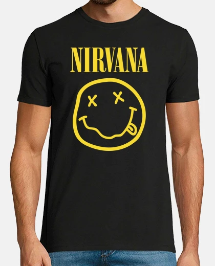 Camiseta Nirvana - Smiley Face