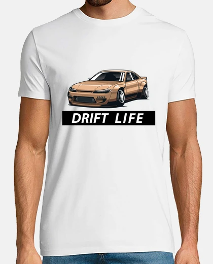 Tee-shirt nissan sx200 s14 drift life tuning