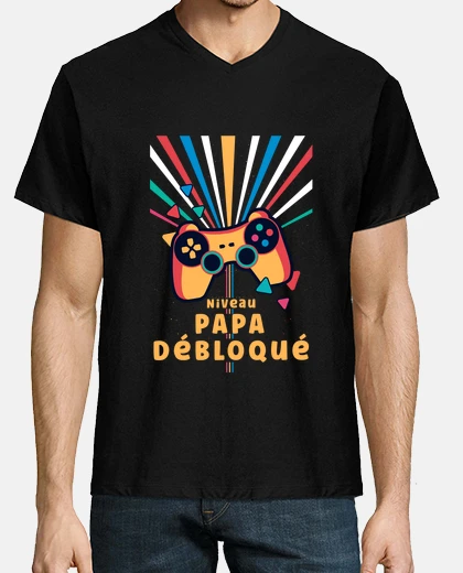 Tee-shirt niveau papa debloque annonce grossesse