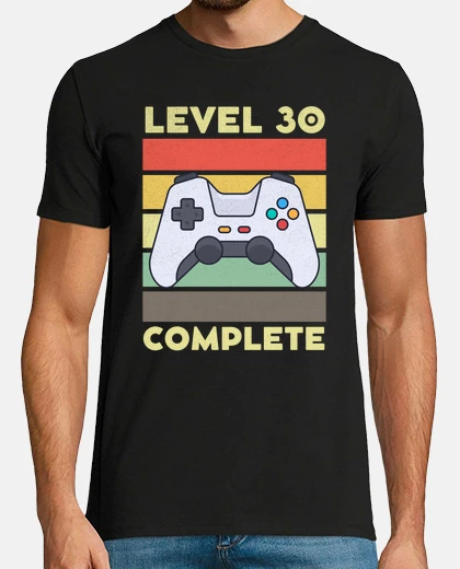 Camiseta nivel 30 completo 30 años 30 cumpleaños