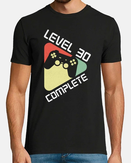 Camiseta nivel 30 completo 30 años 30 cumpleaños