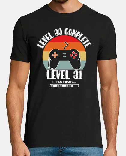 Camiseta nivel 30 completo nivel 31 cargando