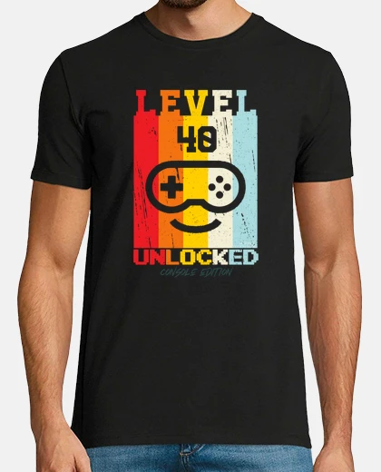 Camiseta Nivel 40 unlocked
