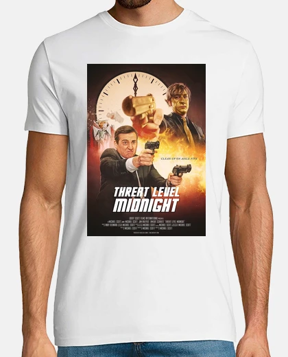 Camiseta Nivel de alerta medianoche