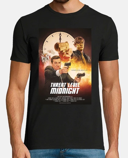Camiseta Nivel de alerta medianoche