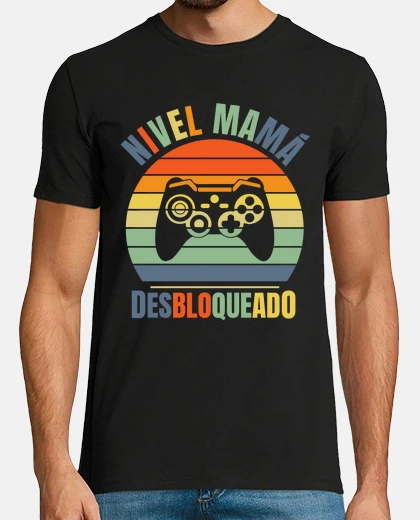 Camiseta Nivel mamá desbloqueado