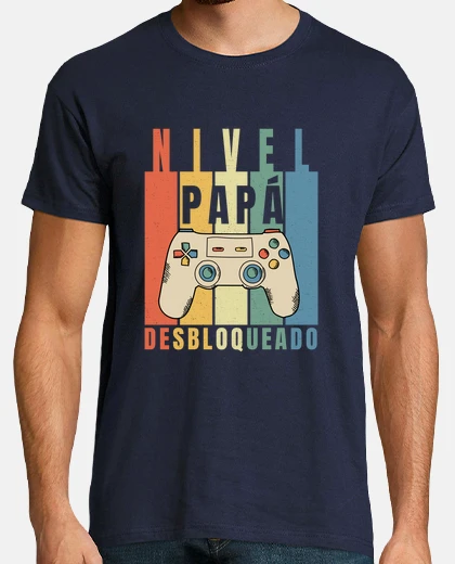 T-shirt Nivel Papá Desbloqueado