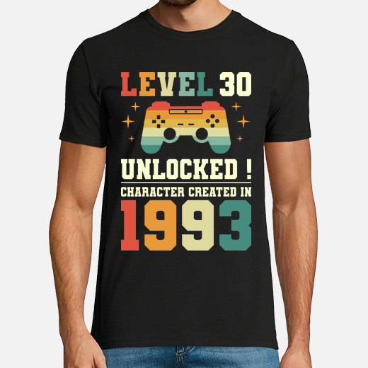 nivel 30 cumpleaños de gamer de 30 años