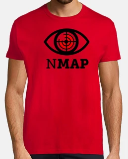 NMAP Logo Negro y Rojo