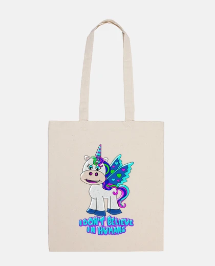 Bolsa NO CREO EN LOS HUMANOS
