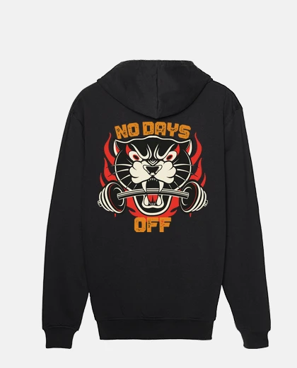 Sudadera No Days Off espalda