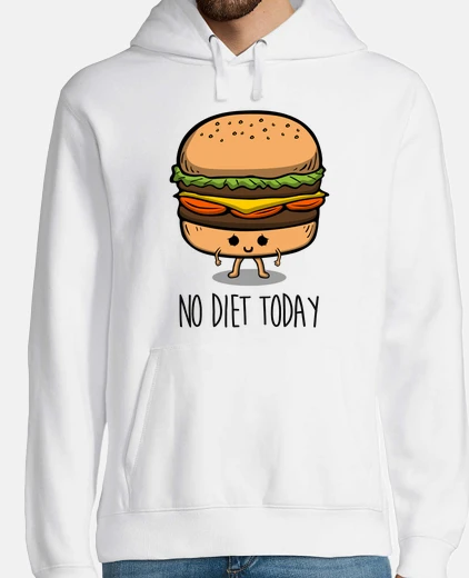 Sudadera No diet today