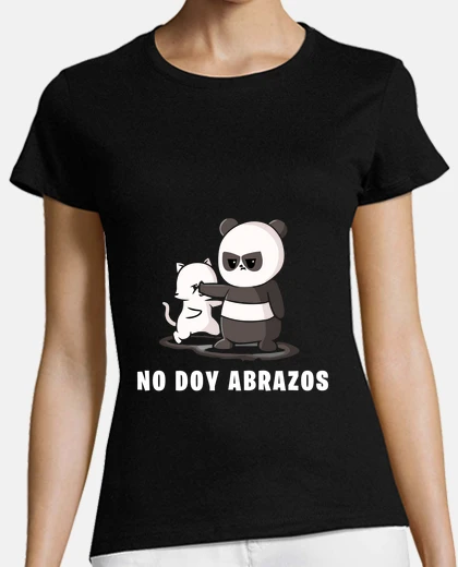 Playera No Doy Abrazos Oso Panda