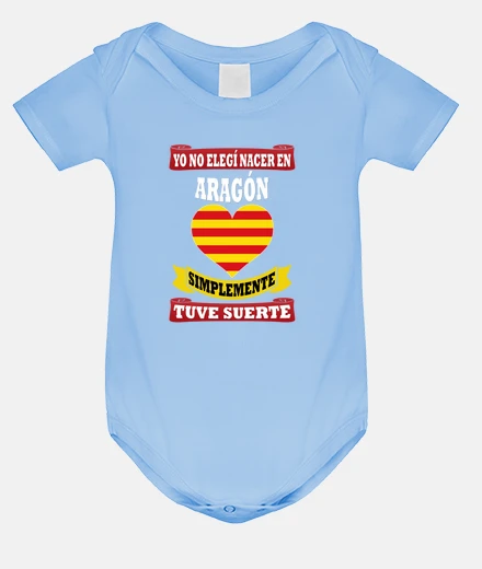 Ropa No elegí Aragón, tuve suerte