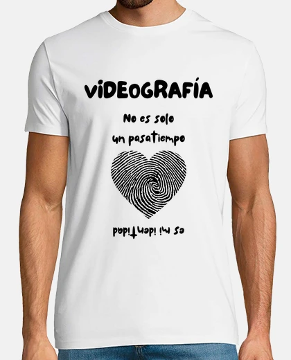 Camiseta No es solo videografia es mi identidad