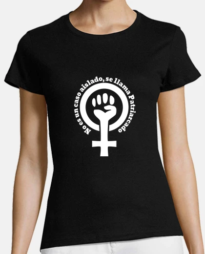 Camiseta No es un caso aislado - símbolo feminist
