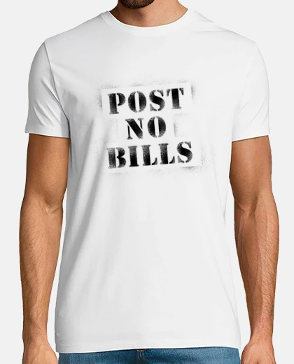 Camiseta no fije ninguna cuenta (negro)