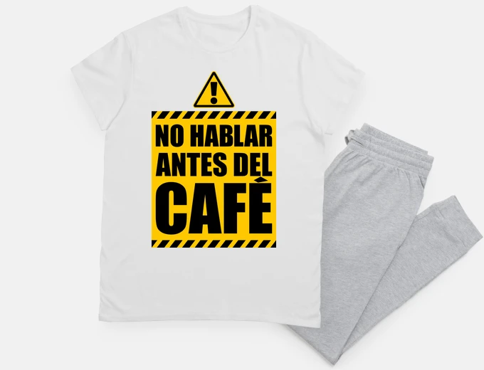 Pijama No hablar antes del café