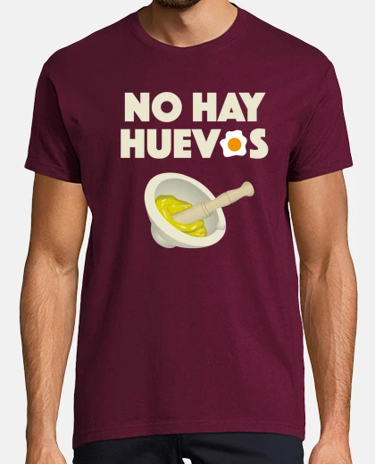 Camiseta No hay huevos