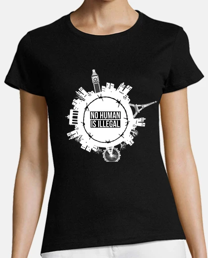 Camiseta NO HUMAN IS ILLEGAL