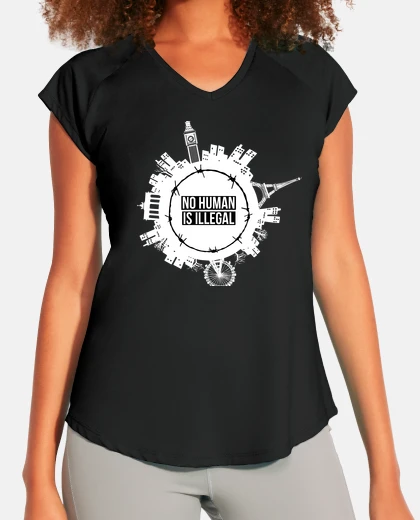 Camiseta NO HUMAN IS ILLEGAL