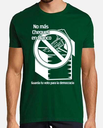 No más Cheques en blanco - oscuro