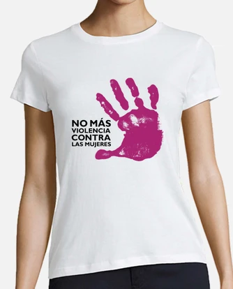 Playera no mas violencia contra las mujer. laTostadora Mexico