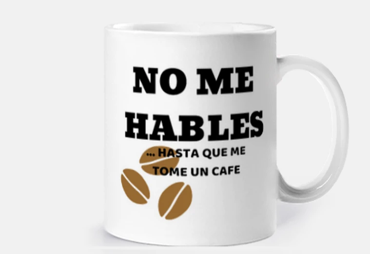 Taza No me hables