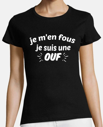 Camiseta no me importa soy un uf