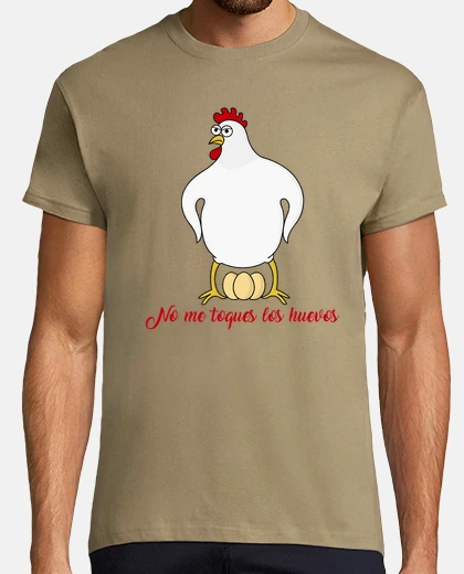 Camiseta No me toques los huevos