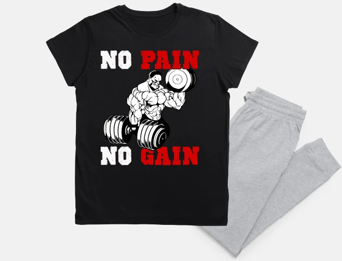 Pajama No Pain No Gain