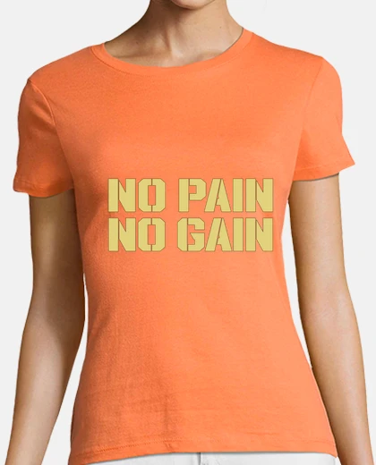 Camiseta NO PAIN NO GAIN m
