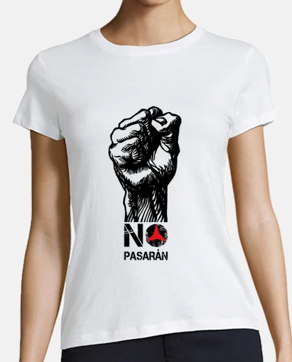 Playera No Pasarán - Chica