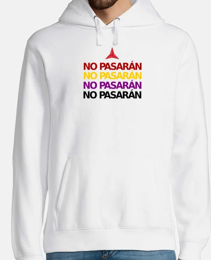 Sudadera NO PASARÁN xd