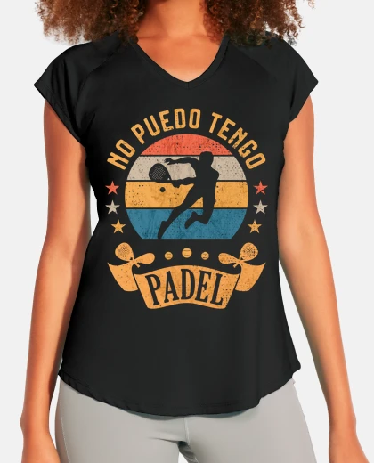 T-shirt no puedo I keep padel divertido