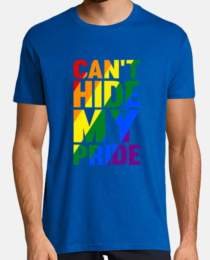 Camiseta no puedo ocultar mi orgullo