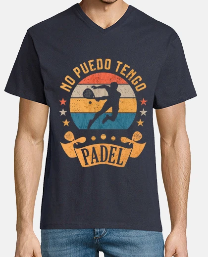 Camiseta no puedo sigo padel divertido