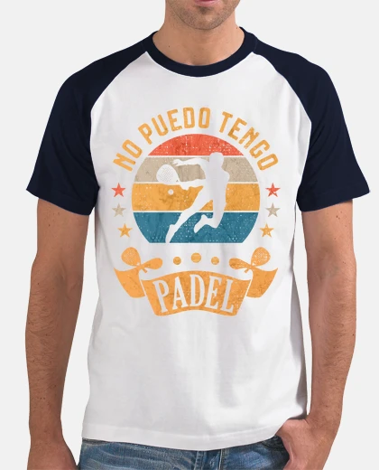 Camiseta no puedo sigo padel divertido