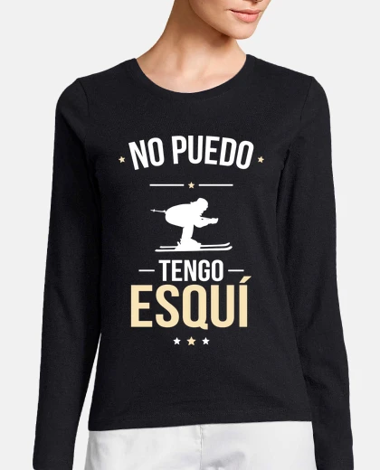 Playera No Puedo Tengo Esqui