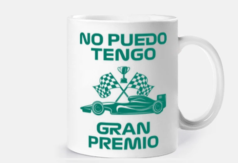 Taza NO PUEDO TENGO GRAN PREMIO F1